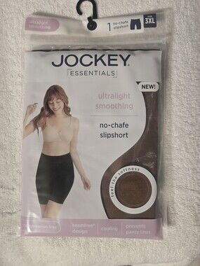 Jockey No-Chafe Ultralight Slipshort - Brown